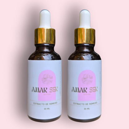 Kit Anticaída Extracto Capilar de Oliva, Romero y Vitamina E